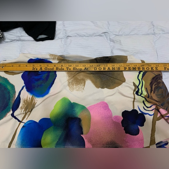 Lbisse 2X Floral Maxi Dress stretchy comfy spring colorful - Picture 6 of 6